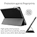 New iPad 9.7 inch 2018/2017 Case with Pencil Holder,iLuen Ultra Slim Lightweight Smart Cover Trifold Stand with Auto Wake/Sleep Magnet protective Funcion,Hard Back Cover for iPad 6th/5th Generation