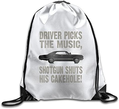 Cool Supernatural Driver Picks The Music Sport Bag For Men &amp; Women School Travel Backpack, Suitable For Home Travel Sport Birthday Party