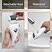 LivingPro Electric Foot File, Rechargeable & Waterproof Callus Remover Pedicure Tools Ideal for Dead, Hard and Cracked Skin with Extra Roller Head and Cleaning Brush