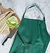 DII Everyday Basic Kitchen Collection, Chef Apron, Dark Green