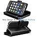 Tekcoo for Galaxy J3 Emerge / J3 Prim / J3 Luna Pro / J3 Mission / J3 Eclipse Wallet Case, Luxury PU Leather Credit Card Slots Holder Purse Carrying Folio Flip Cover for Samsung Amp Prim 2 - Black