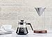 Osaka Pour-Over Coffee Dripper with Wood Stand - Full Brewing Set for a Homemade Pourover - 20oz. Capacity. 