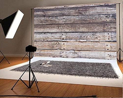 7x5 ft Retro Wood Wall Photo Backgrounds Wooden Photography Backdrops Wrinkle Free Seamless Cotton Cloth