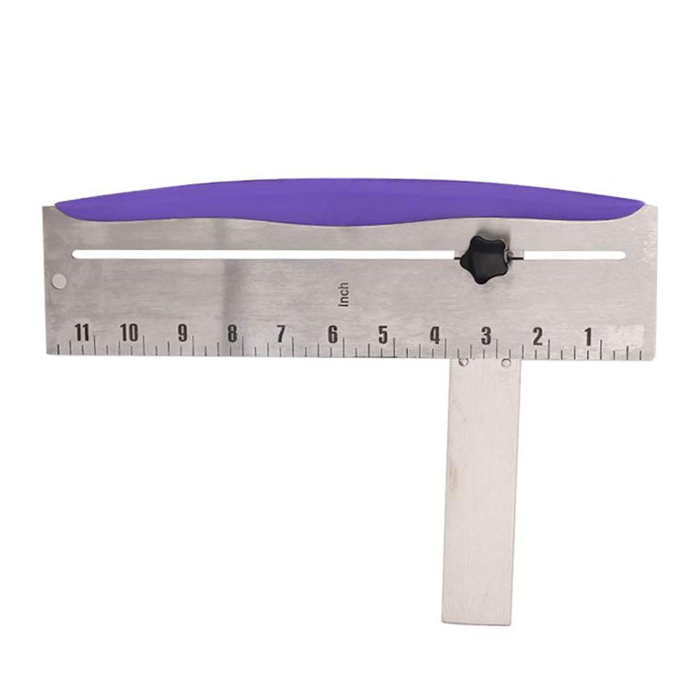 XLKJ Cake Scraper, Adjustable Stainless Steel Cake Edge Cutter for DIY Baking, Cake Smoother Scraper for Cake Cream Baking Decorating