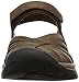 KEEN Women's Rose Leather Sandal, Dark Earth/Brindle, 7 M US