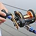 Sougayilang Round Baitcasting Fishing Reel for Catfish, Salmon/Steelhead, Striper Bass, Pike,Inshore Surf Fishing Reels, Conventional Reel