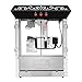 5996 Great Northern 10 oz. Perfect Popper Machine with Cart - Black Makes 12 Quarts