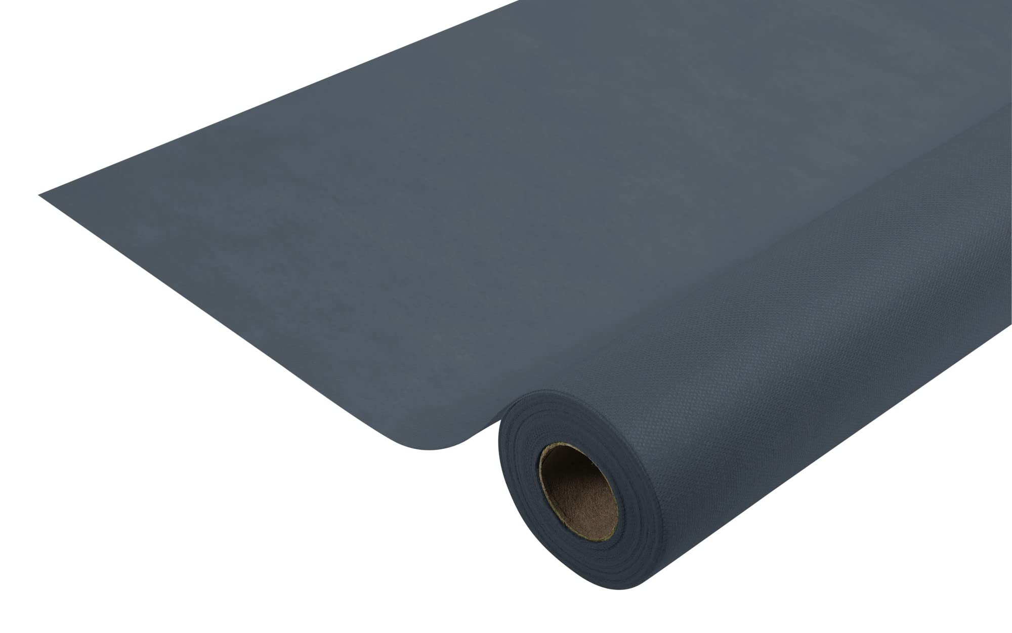 Disposable spun bound nonwoven tablecloth - Roll 20 M long X 1.20 M wide - Tear-proof, water-repellent and wipe able material - anthracite โ image 1