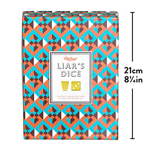 Ridley's Liar's Dice Quiz Card Game for Kids and Adluts