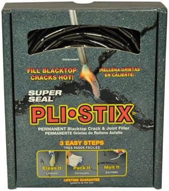 Super Seal Pli-Stix Black Asphalt Crack Filler 30 linear ft.