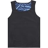 Akozon Sauna Vest for Men, Male Sweat Shapewear Fitness Workout Suits Weight Loss Quick Dry Vest2XL/3XL Body Shaper Tank Top Shapewear(2XL/3XL)