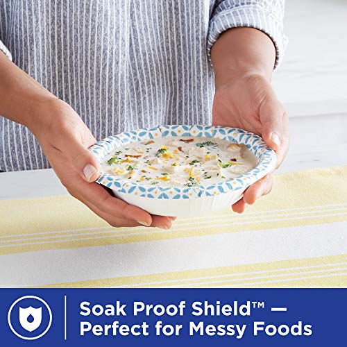 Dixie Ultra Paper Bowls (20 oz 108 Count Blue Checkered) Pricepulse