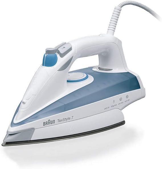 Braun Texstyle 7 TS725- Plancha ropa vapor, 2400 w, 180 g/min ...