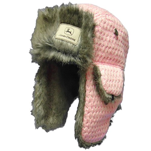 JOHN DEERE Pink Fur Trapper Hat Pricepulse