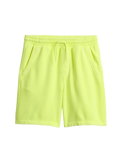 GAP Boys Pull on Washed Knit Short Radioactive Neon PRT S