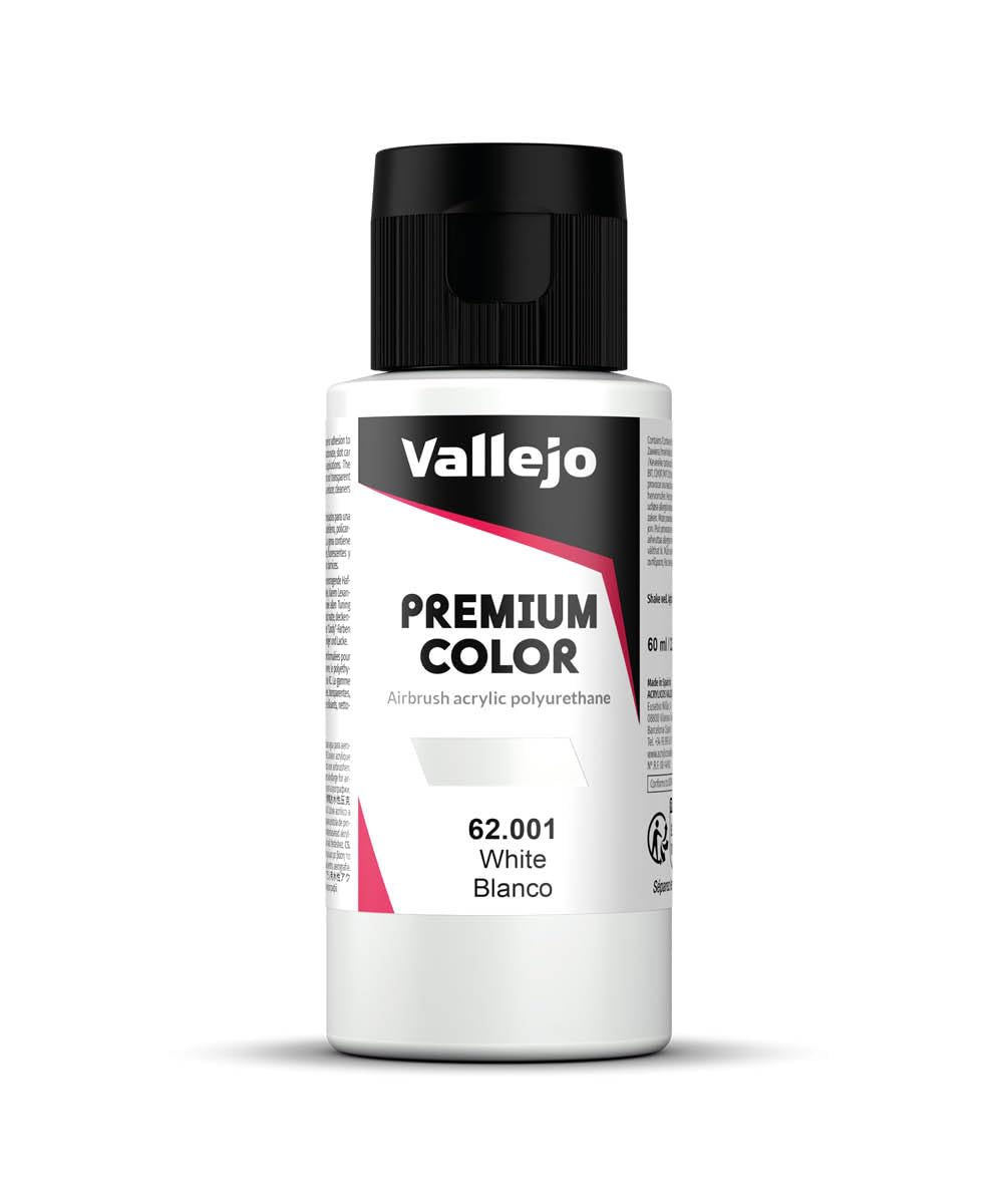 Vallejo Premium Color 60 ml Paint - White