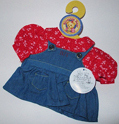 BLUE JEAN TEDDY BEARBLOSSOM (BJT) Overall Denim Dress