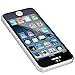 iPhone 5 5S SE Case-Yerwal Front+Back Mirror Tempered Glass Film Screen Protector Cover for iPhone 5 5G 5S SE-Black