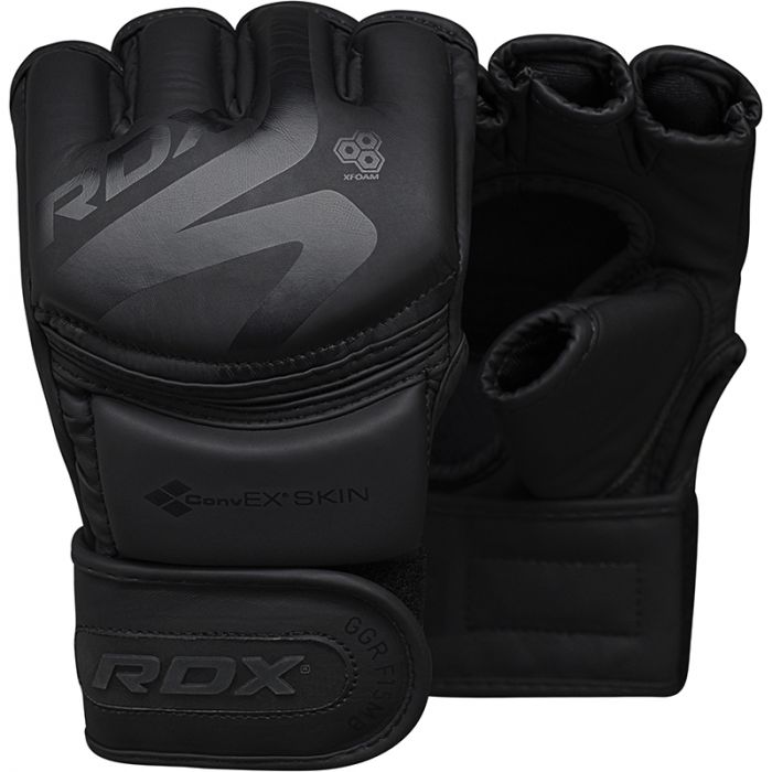 RDX Grappling Glove F15 Matte Black-XL