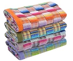 See 10-Pack Luxury Cotton Towels | Fingertip Towel | Small Hand Towel | Soft Washcloths | Cleaning Rags | Multipurpose Quick Drying Towel Thin Style 10