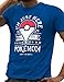 LeRage Shirts I'm Just Here For The Pokemon Go Leave Me Alone Men's Blue Large