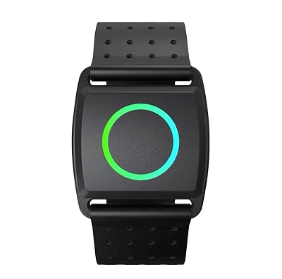 EZON Heart Rate Monitor C022Pro,Bluetooth& ANT+ Heart Rate Monitor Armband with HR Zone LED Indicator,Optical HRM Sensor for Running Cycling Gym,Compatible with Peloton/Wahoo/Polar/Strava
