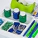 IRIS USA 3 Drawer Rolling Storage Cart with Organizer Top, White