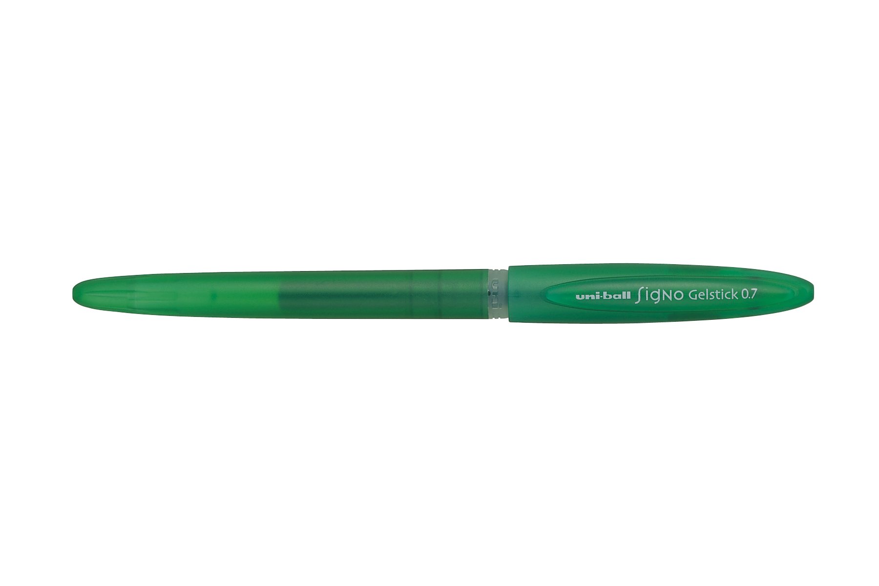 Uni-ball UM170 SigNo Gelstick Rollerball Pen 0.7mm Tip 0.4mm Line Green Ref 9003003 [Pack 12]