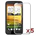 5x HTC Inspire 4G Premium Clear LCD Screen Protector Cover Guard Shield Flim Kit