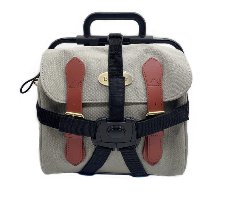 Strap Set for Brompton Carrier frame (convert your bag into Brompton luggage) Black