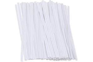 ONLYKXY Kraft Paper Twist Ties Plant Ties Reusable Bread Twist Ties Cake Pop Ties Cable Ties Candy Ties for Bags,4inch (200, 