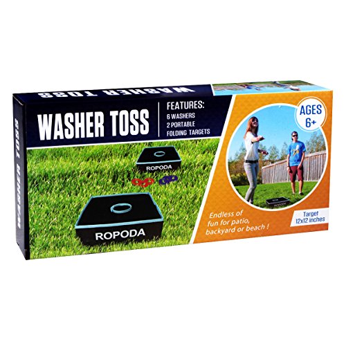Ropoda Washer Toss Game Set Outdoor Family Game Perfect For Lawn
