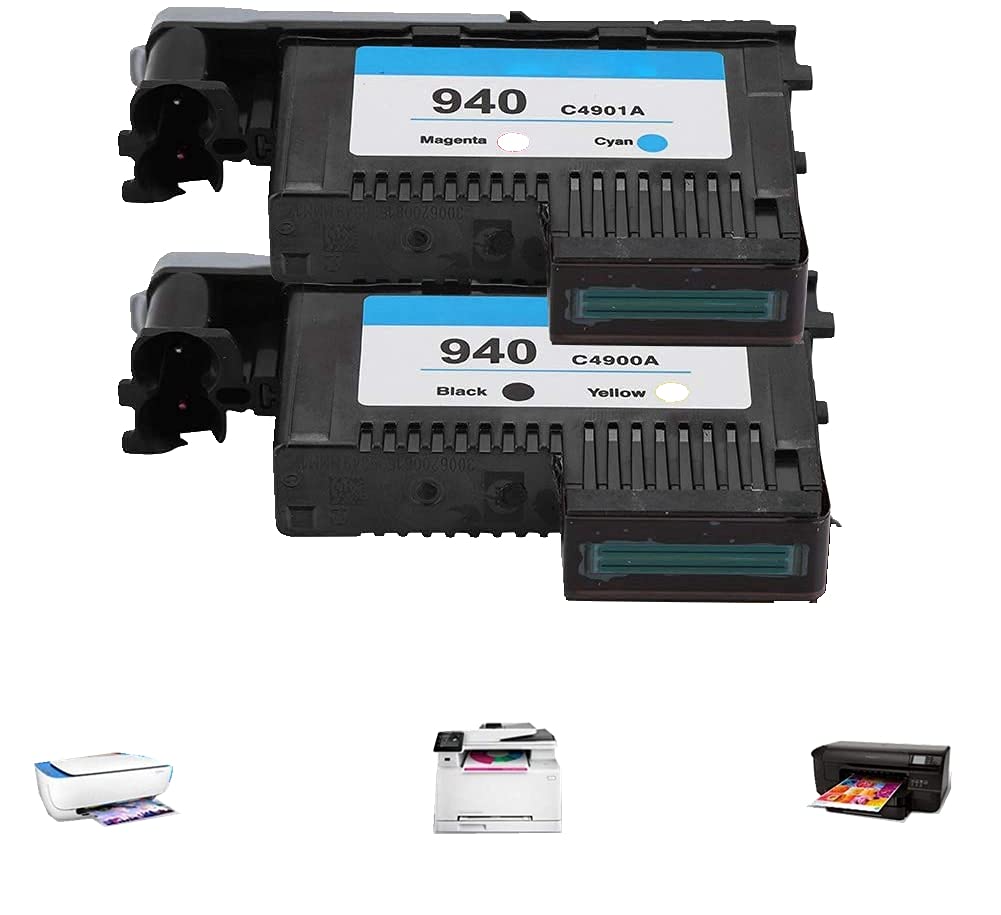 Hakeeta Printhead for Printers,Professional printhead for The C4900A C4901A for The 8000 8500 Series,Print Head Replacements Accessories