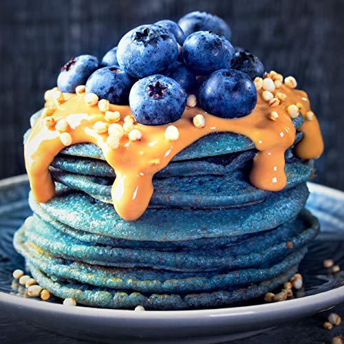 Ellie's Best Organic Blue Spirulina Powder Superfood Supplement - Odorless - 3LB Bulk - Vegan, Non GMO, Gluten-Free, Dairy-Free, Brilliant Blue Food Coloring - Pure Water Extracted