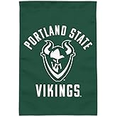 Portland State University Vikings Logo Garden Yard Flag