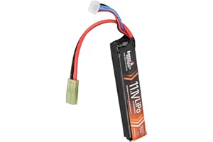 Lancer Tactical LiPo Airsoft Battery - 11.1V 1000mAh 20C Stick with Tamiya/Dean Connector