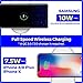 EURPMASK Updated Version 2-in-1 Wireless Charger Stand Compatible with Apple Watch 38/42mm Series 4 3 2 1 & Qi-Certified Wireless Charging Pad Dock Holder Compatible with iPhone Xs Max S9/S8 and More