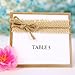 UEETEK 10pcs Burlap Guest Wedding Party Table Place Cards Wedding Collection set For Shabby Chic Rustic Wedding