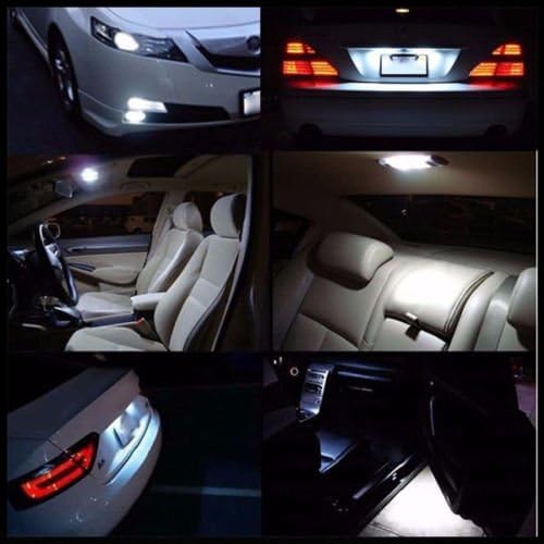 MSA T10 XENON WHITE LED ERROR FREE CANBUS 5 SMD W5W 501 SIDE LIGHT BULB 4 - Image 5