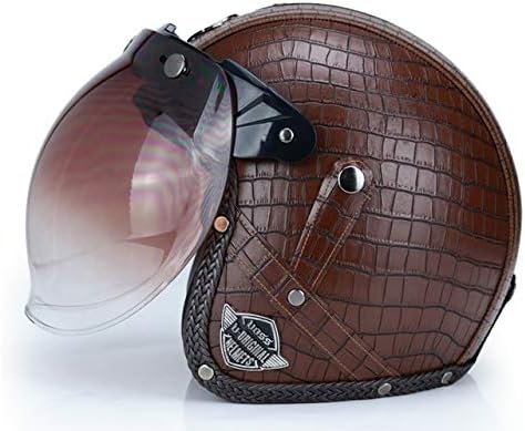 Berrd Casco de Cuero 3/4