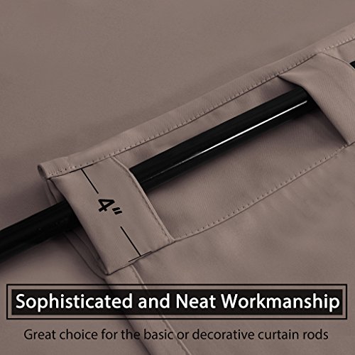 image for H.VERSAILTEX All Season Thermal Insulated Solid Blackout Curtains for 