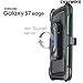 Galaxy S7 Edge Case, COVRWARE [Iron Tank] w/ [Screen Protector] Heavy Duty Full-Body Rugged Holster Armor [Brushed Metal Texture] Case [Belt Clip][Kickstand], Teal