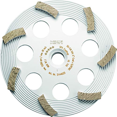 Hilti Grinding WheelsHIlti 2144037 Diamond Cup Wheel SPX 5 inch epoxy