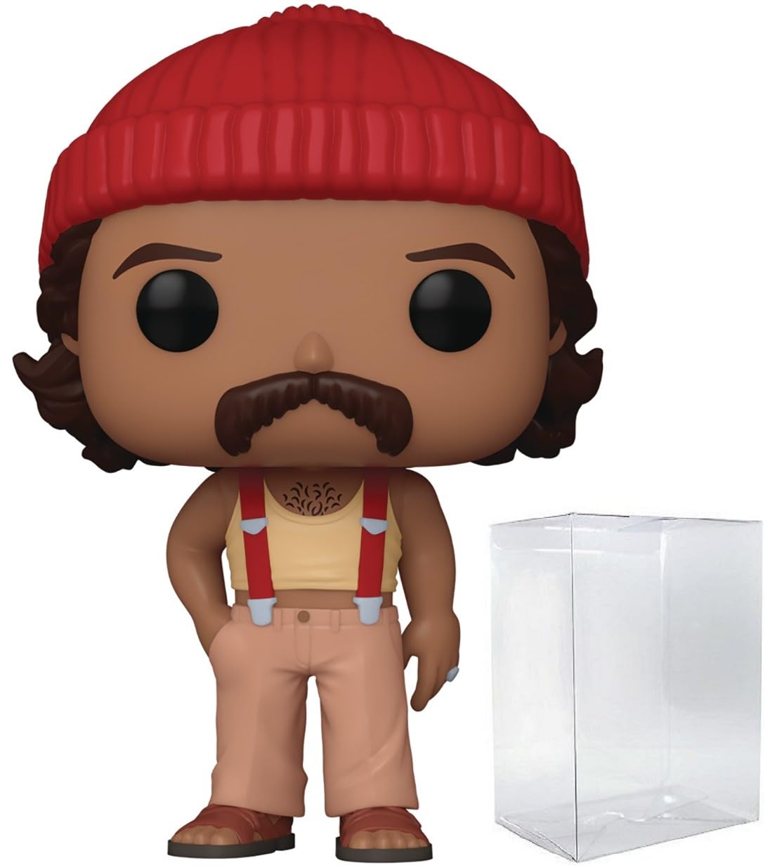 Photo 1 of POP Movies: Cheech & Chong's Up in Smoke - Cheech Funko Vinyl Figure (Bundled with Compatible Box Protector Case) Multicolored 3.75 inches