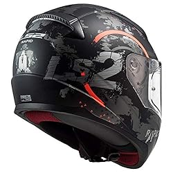 LS2 Helmets Full Face Rapid Circle Street Helmet