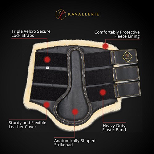 Kavallerie Fleece-Lined Leather Dressage Boots - Breathable, Lightweight, Impact Absorbing, Sports Boots for Training, Jumping, Riding, Eventing - Maximum Support and Protection-M-White