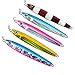 Aorace 5pcs/lot 100g Metal Jig Lead Fish Lead Jigs Metal Fishing Lure No Assist Fishing Hook Sea Fishing Hook Baits