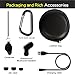 Waterproof IPX7 Wireless Earbud, V4.2 Mini Bluetooth Earbud, Car Bluetooth Headset Invisible Headphone with Mic, 6-Hr Playing Time Cell Phone Bluetooth Earpiece for iPhone Samsung Android (One Pcs)