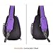 Venture Pal Sling Shoulder Crossbody Bag Lightweight Hiking Travel Backpack Daypack for Men Women -Purple