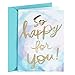 Hallmark 0399RZB1281 Congratulations Greeting Card (So Happy for You)